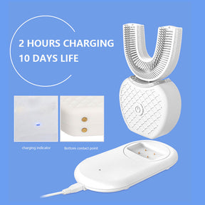 U-shaped Electric Silicone Toothbrush