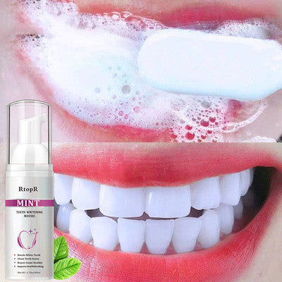 Teeth Whitening Mousse - 60ml Mint flavour