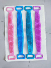 Double-sided silicone rubbing towel