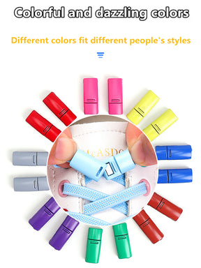 Magnetic no-tie shoe laces, alternative view