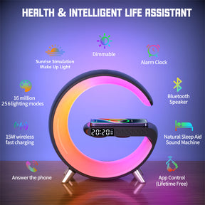 LED Lamp/Speaker/Charger - Bluetooth Capable