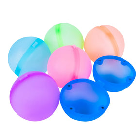 12 PcsMagnetic Closure Silicone Reuseable Water Bombs