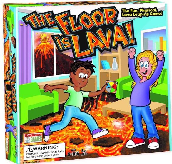 Floor is Lava game