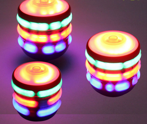 Wind-up Flashing Spinning Gyroscope Toy