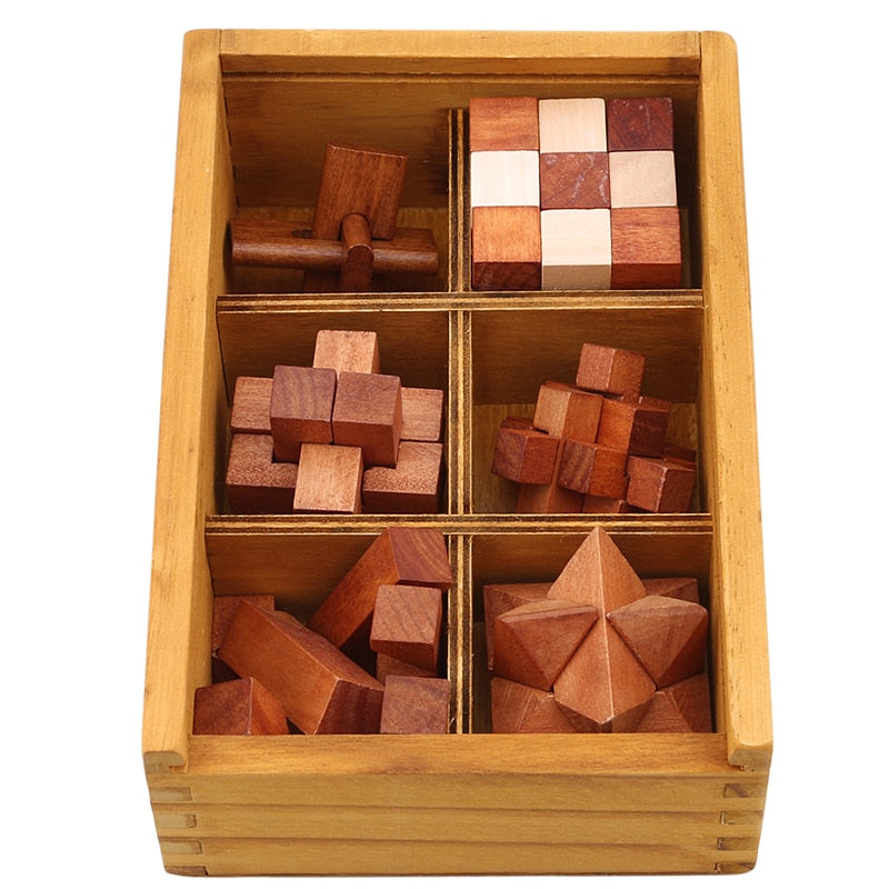 Wooden Lock Game Toy For Children Adults
