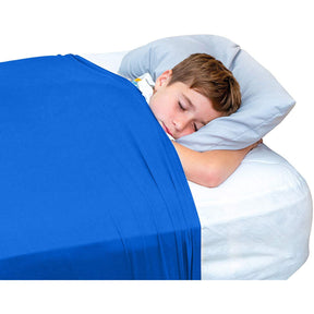 Sensory compression bed sheet/blanket
